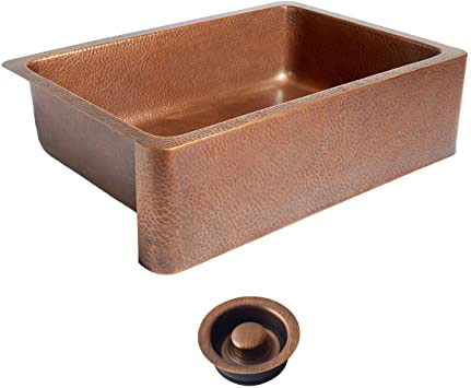 Copper kitchen sink