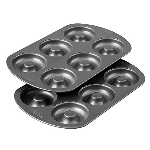 Wilton Non-Stick 6-Cavity Donut Baking Pans 